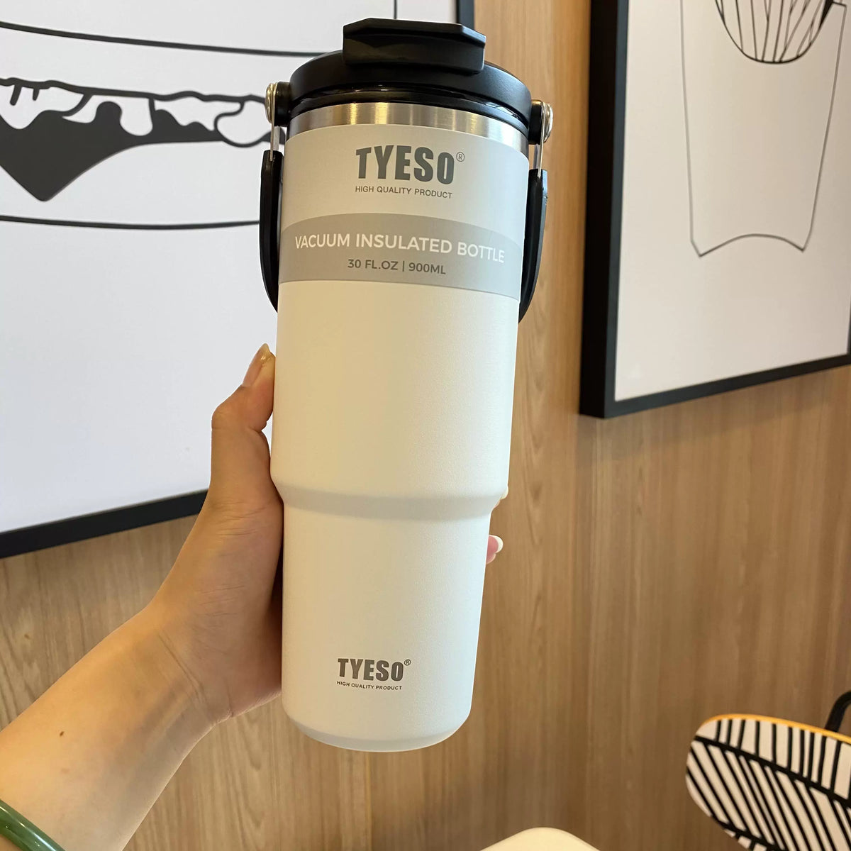 TYESO 1200ML 304 Stainless Steel Coffee Tumbler