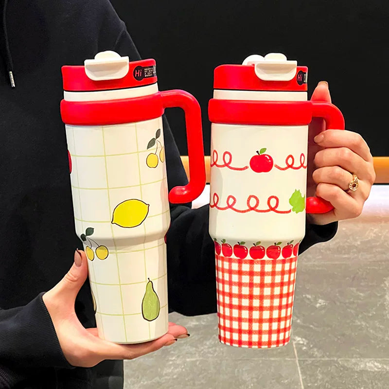 1000ML Double Drink 316 Stainless Steel Tumbler