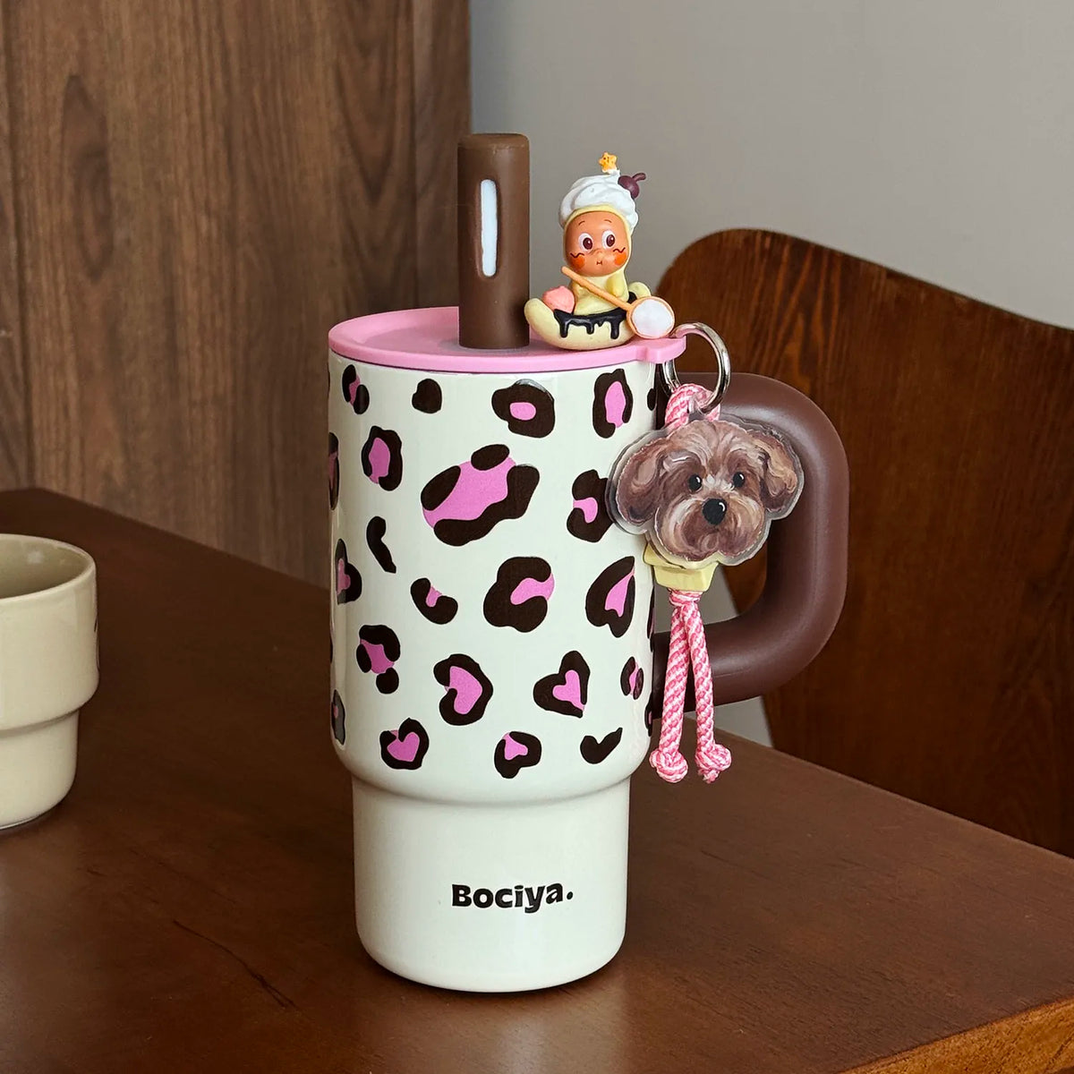 Leopard Print 316 Stainless Steel Tumbler 700ml