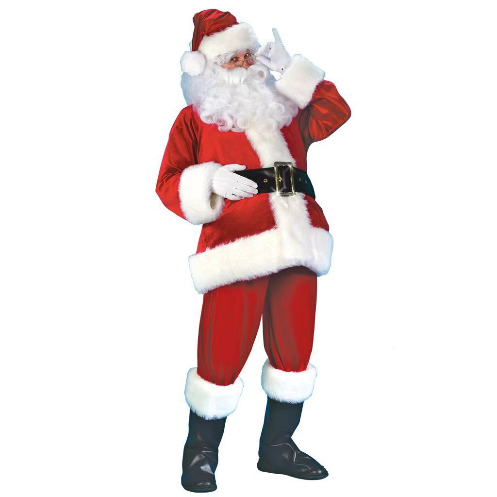 Santa Velvet Christmas Costume