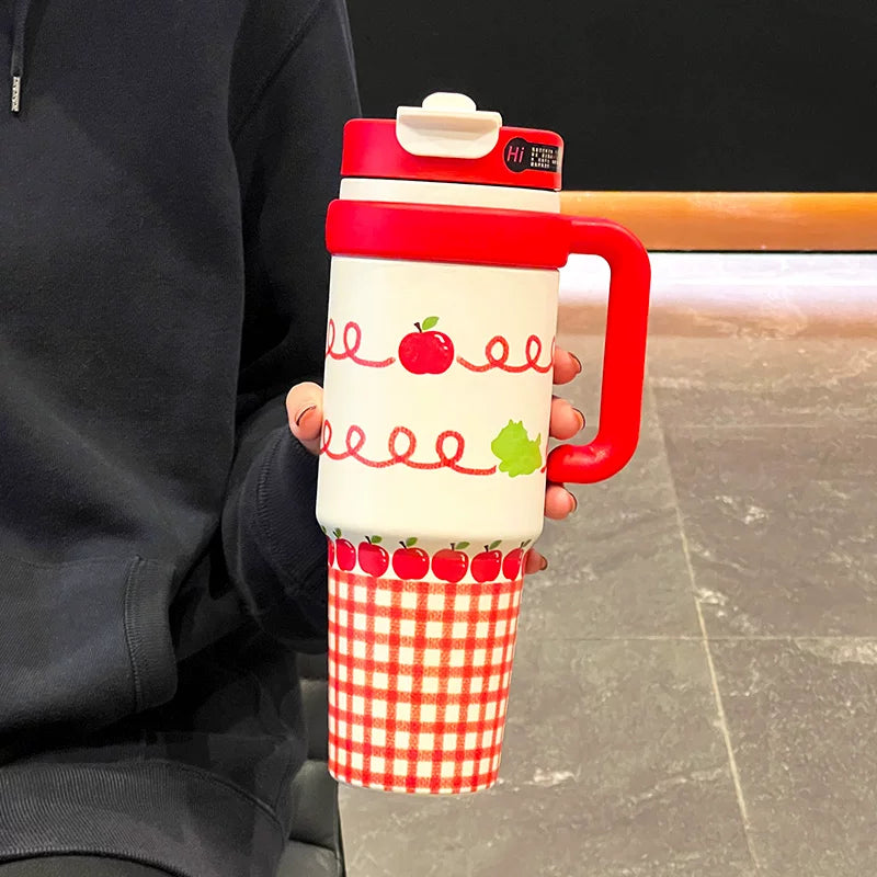 1000ML Double Drink 316 Stainless Steel Tumbler