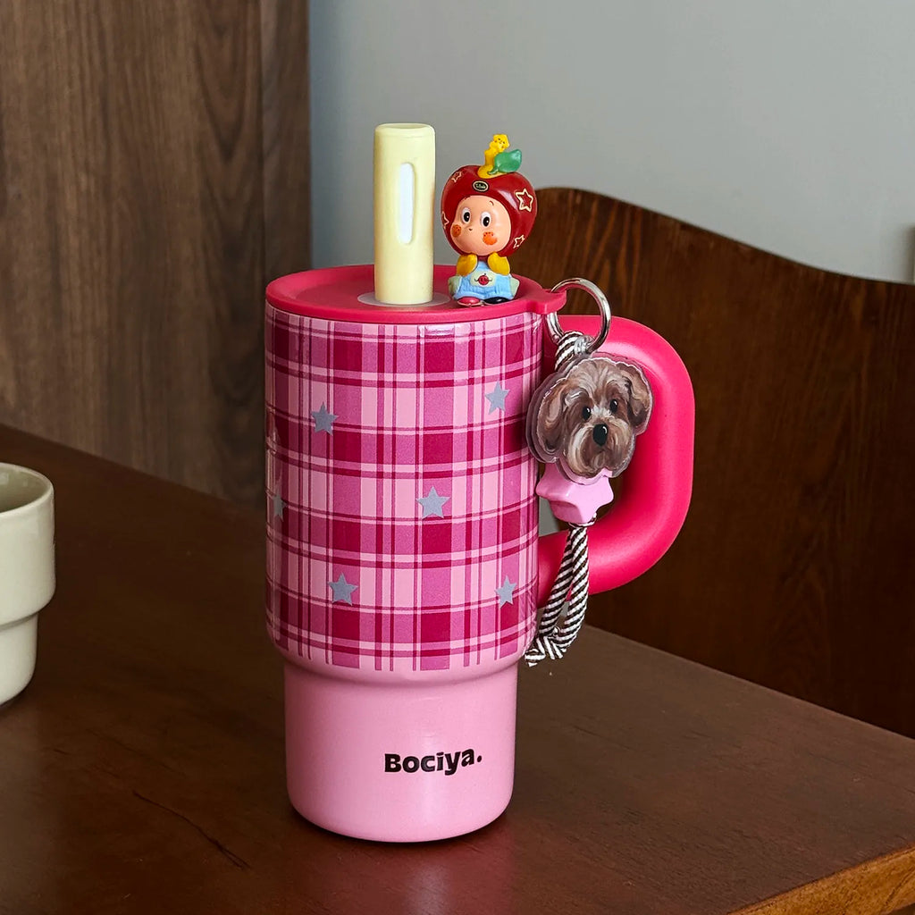 Leopard Print 316 Stainless Steel Tumbler 700ml