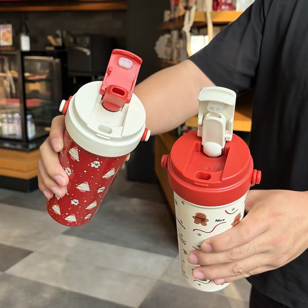 Cartoon Christmas 304 Stainless Steel Dual Drink Tumbler
