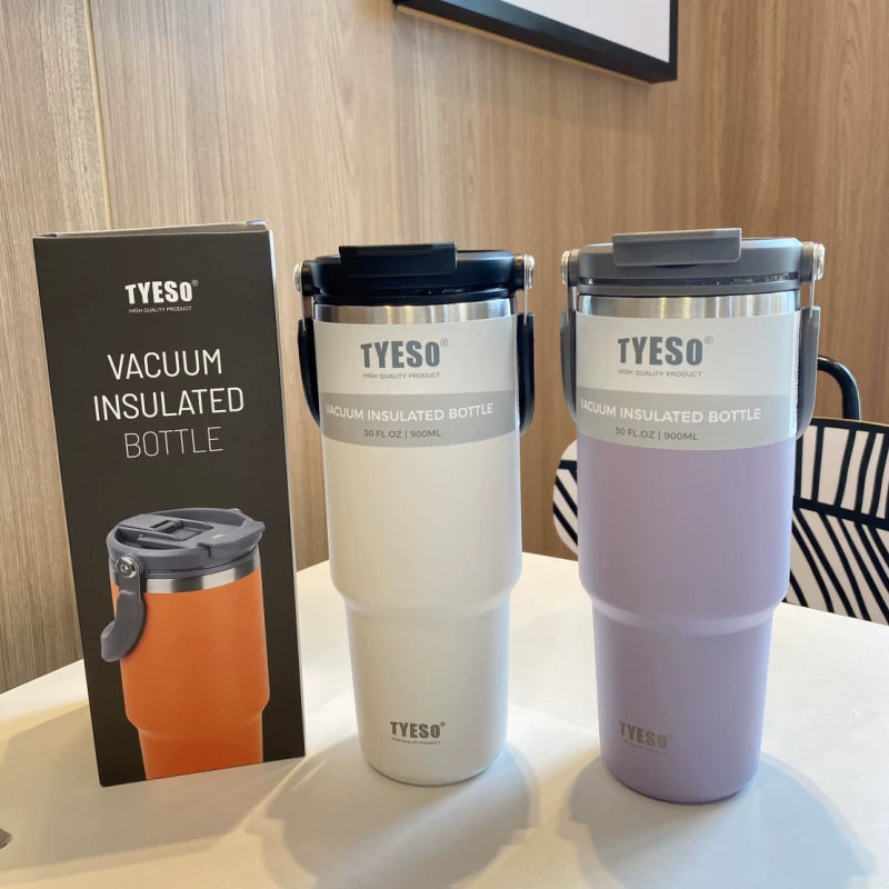 TYESO 1200ML 304 Stainless Steel Coffee Tumbler