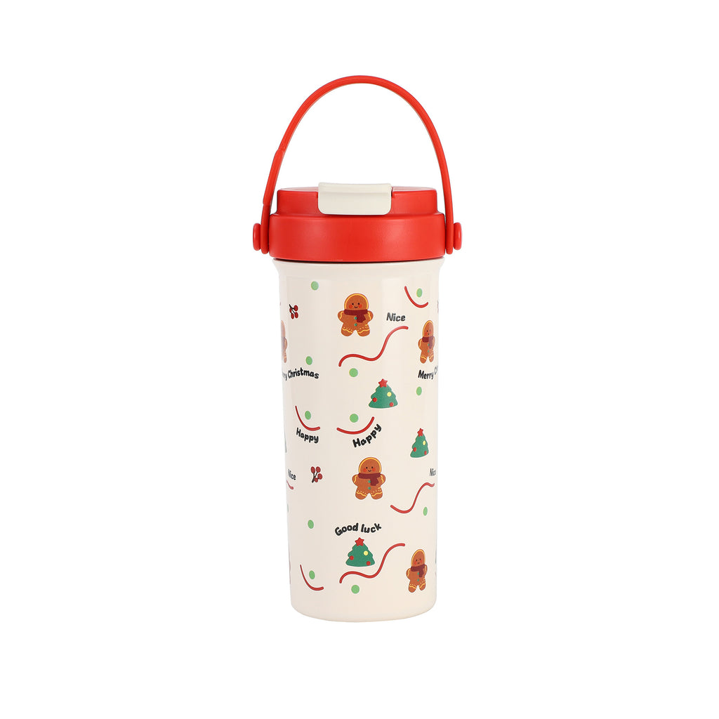 Cartoon Christmas 304 Stainless Steel Dual Drink Tumbler