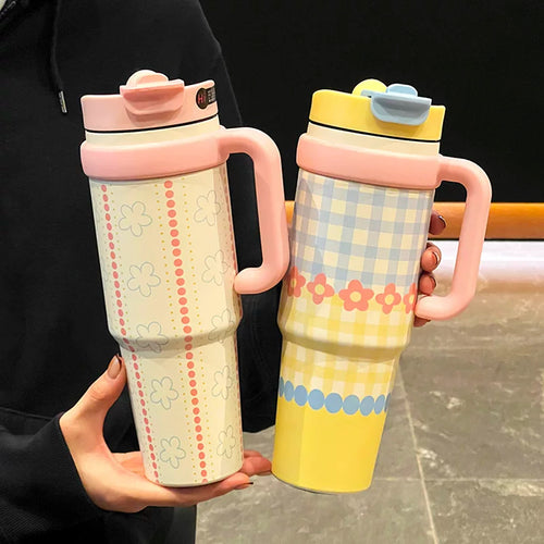 1000ML Double Drink 316 Stainless Steel Tumbler