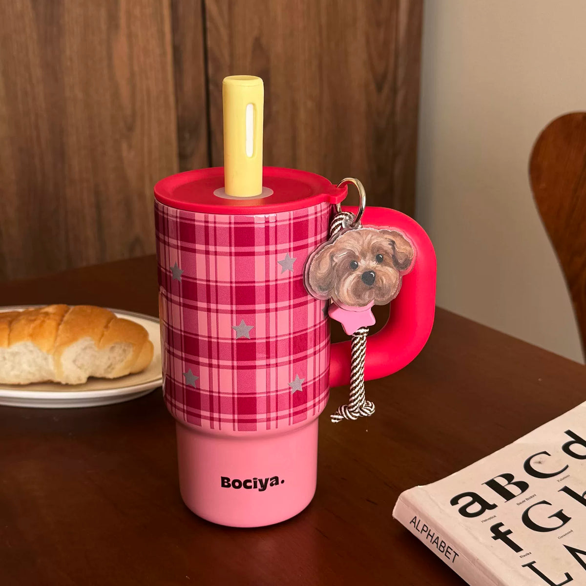 Leopard Print 316 Stainless Steel Tumbler 700ml